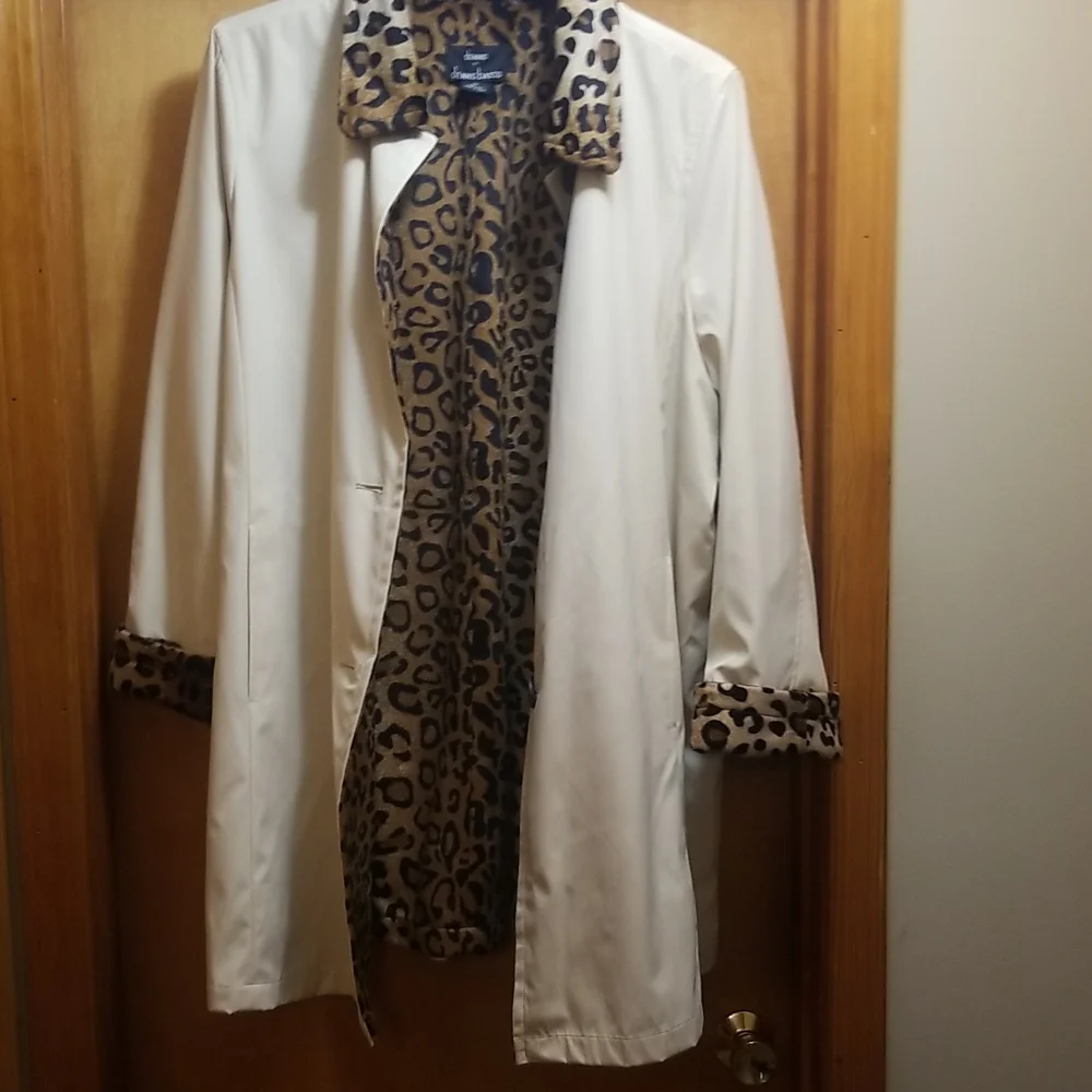 Dennis Basso Lined Coat. Size 2x.never worn..Water resistant 1 side, reversible - Picture 5 of 5